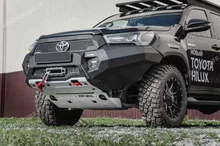 FRONT OFF-ROAD BUMPER RIVAL TOYOTA Hilux