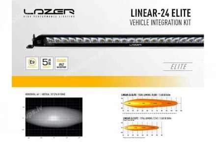 LAZER LED ADDITIONAL LIGHTS INTEGRATION KIT (LINEAR-24 ELITE) FORD Ranger Raptor