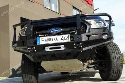 PRIEKŠĒJAIS TĒRAUDA BUFERIS AR AIZSARGSTIENI F4X4