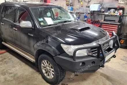 PRIEKŠĒJAIS TĒRAUDA BUFERIS AR AIZSARGSTIENI F4X4