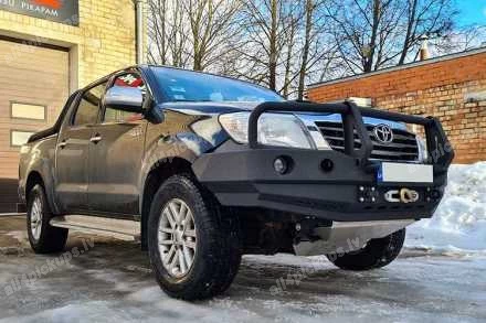 PRIEKŠĒJAIS TĒRAUDA BUFERIS AR AIZSARGSTIENI F4X4