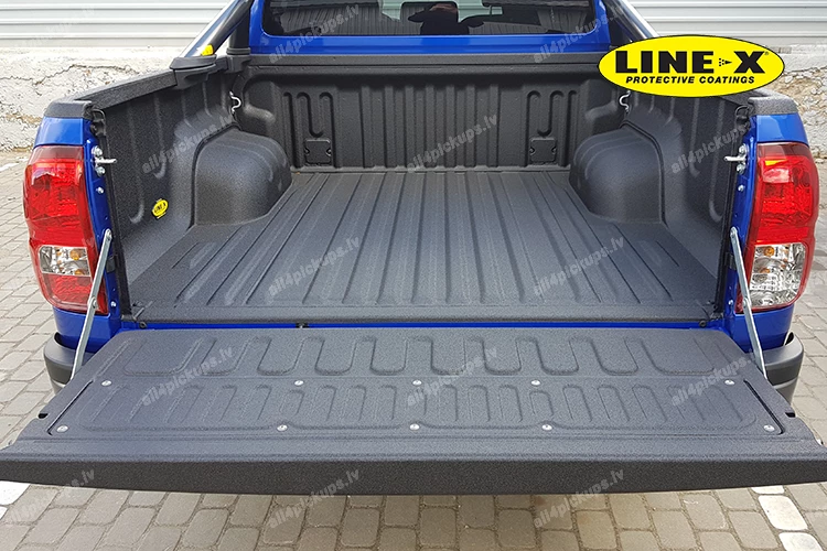 LINE-X COATING (EC) ISUZU D-Max, FORD Ranger, SSANGYONG/KGM Musso, TOYOTA Hilux, MITSUBISHI L200, NISSAN Navara