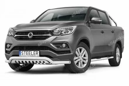 STEELER LOW BAR WITH AXLE-PLATE