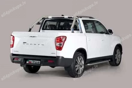 ДВОЙНАЯ УЗКАЯ ДУГА КУЗОВА С ДЕКОРАТИВНОЙ ПЛАСТИНОЙ MISUTONIDA SSANGYONG Musso