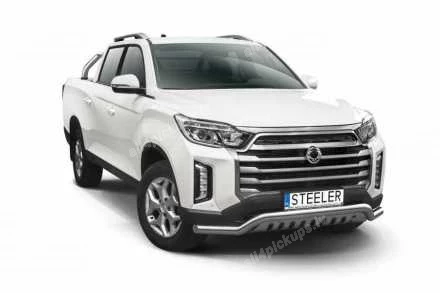 ПЕРЕДНЯЯ НИЗКАЯ ДУГА С ЗАЩИТНОЙ ПЛАСТИНОЙ STEELER SSANGYONG/KGM Musso
