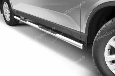 STEELER ROUND SIDE BARS WITH INTEGRATED FOOTSTEPS
