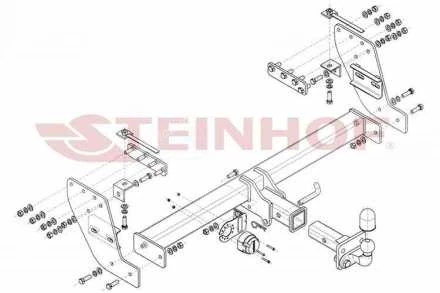PIEKABES ĀĶIS STEINHOF (AMERIKĀŅU DIZAINS)