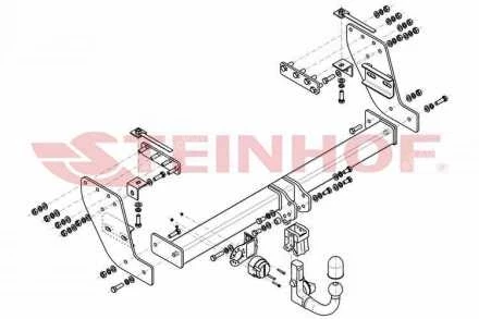 TOW BAR STEINHOF (REMOVABLE)