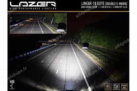 LAZER LED ADDITIONAL LIGHTS INTEGRATION KIT (LINEAR-18 ELITE) FORD Ranger