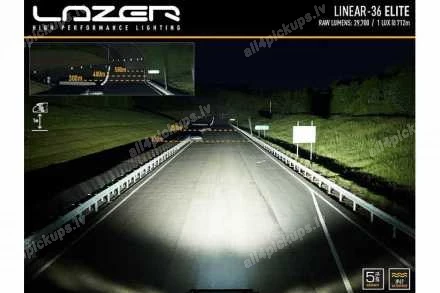 LAZER LED ADDITIONAL LIGHTS INTEGRATION KIT (LINEAR 36 ELITE, WITH ROOF RILES) FORD Ranger