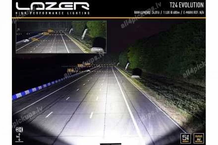 LAZER LED ADDITIONAL LIGHTS INTEGRATION KIT (T24 EVOLUTION, WITH ROOF RILES) FORD Ranger, FORD Ranger Raptor