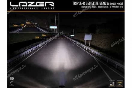 ИНТЕГРИРОВАННЫЙ КОМПЛЕКТ ДОПОЛНИТЕЛЬНЫХ ФАР LAZER LED (TRIPLE-R 850 ELITE - WILDTRAK)