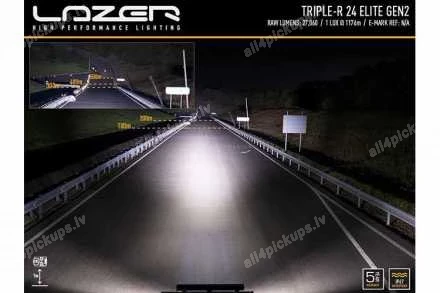 LAZER LED ADDITIONAL LIGHTS INTEGRATION KIT (TRIPLE-R 24 ELITE) VOLKSWAGEN Amarok