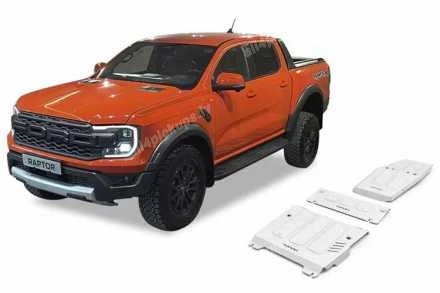 6ММ АЛЮМИНИЕВЫЙ КОМПЛЕКТ ЗАЩИТЫ ДНИЩА RIVAL FORD Ranger Raptor