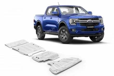 6MM ALUMINUM SKID PLATE SET RIVAL