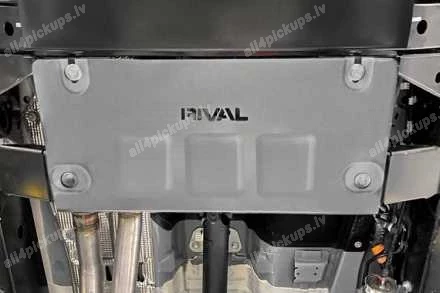 6MM ALUMINUM SKID PLATE SET RIVAL