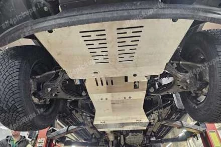 5MM ALUMINUM SKID PLATE SET METEC