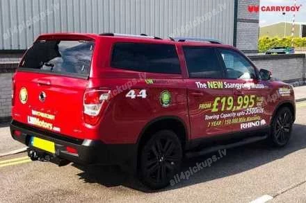 КУНГ КУЗОВА CARRYBOY S560 (С БОКОВЫМИ СТЁКЛАМИ)