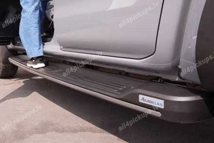 AEROKLAS SIDE BARS WITH THE PLATFORM FORD Ranger, VOLKSWAGEN Amarok