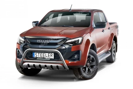 ПЕРЕДНЯЯ ДУГА А ФОРМЫ С ПОПЕРЕЧКОЙ И ЗАЩИТНОЙ ПЛАСТИНОЙ STEELER